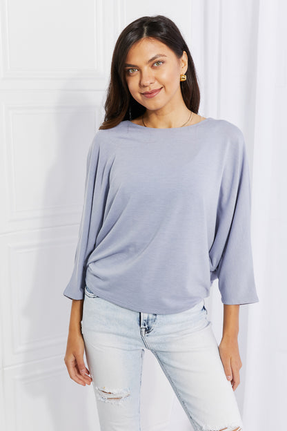 Needless to Say Dolman Sleeve Top