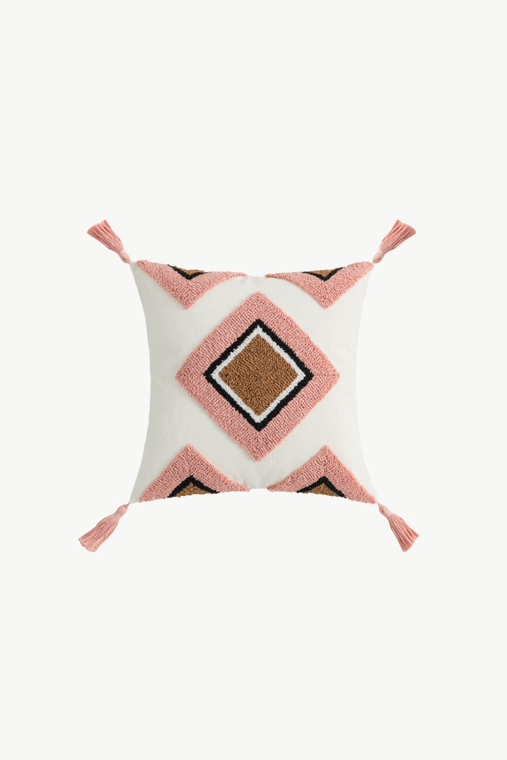 Geometric Graphic Tassel Decorative Throw Pillow Cases