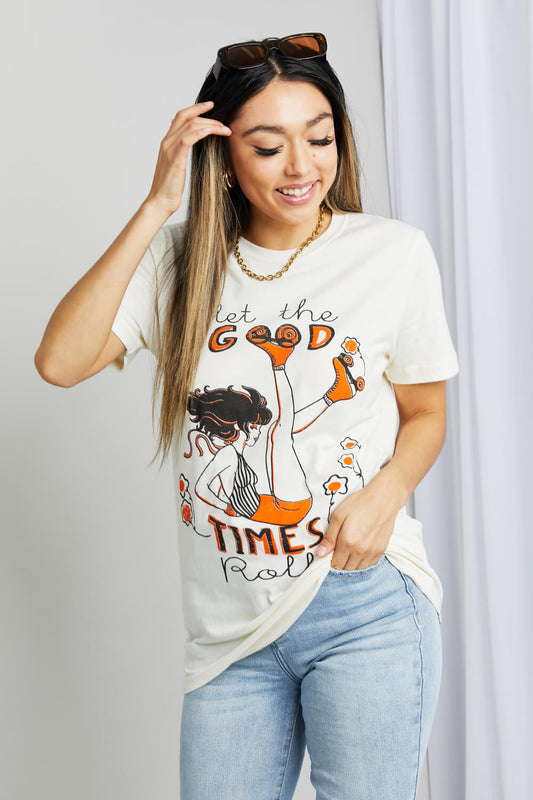 LET THE GOOD TIMES ROLL Graphic Tee