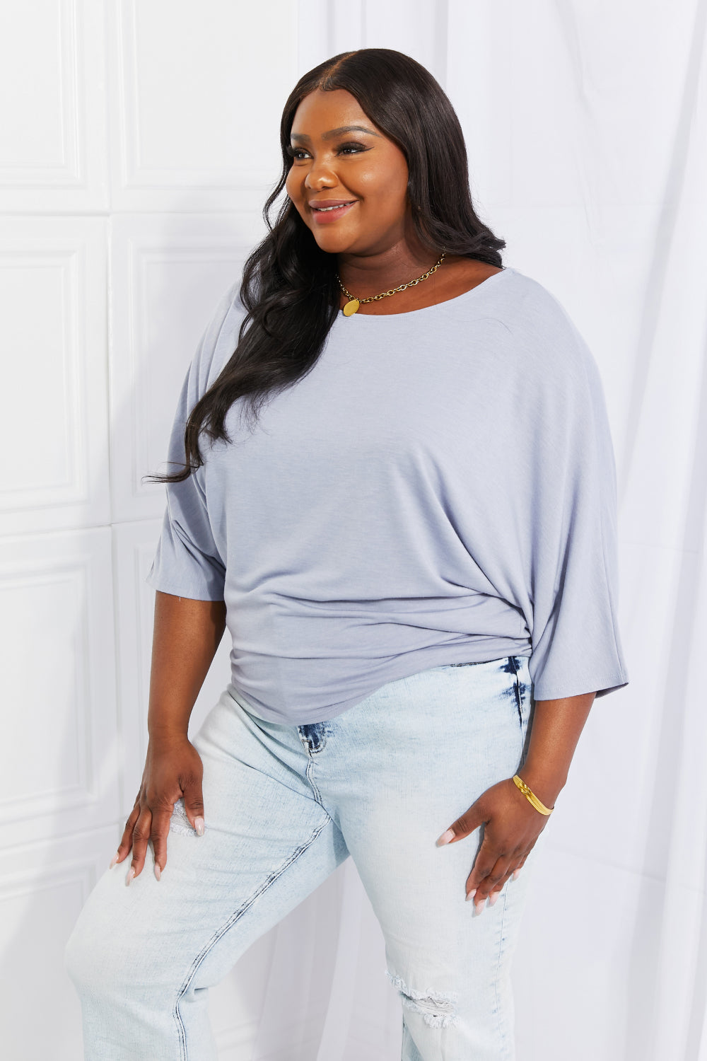 Needless to Say Dolman Sleeve Top