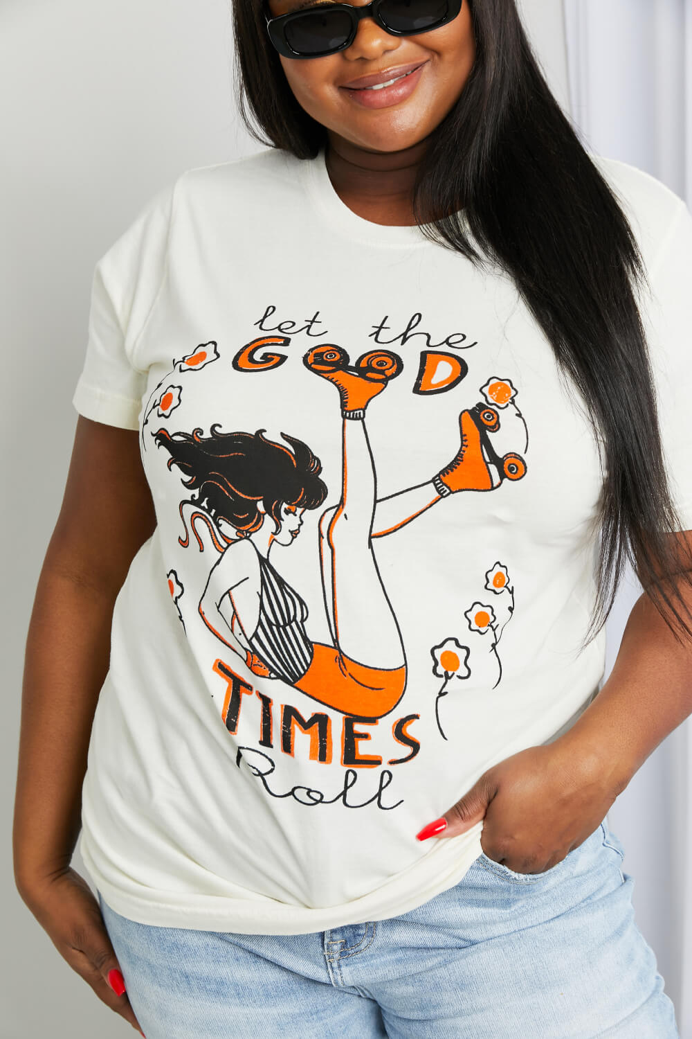 LET THE GOOD TIMES ROLL Graphic Tee