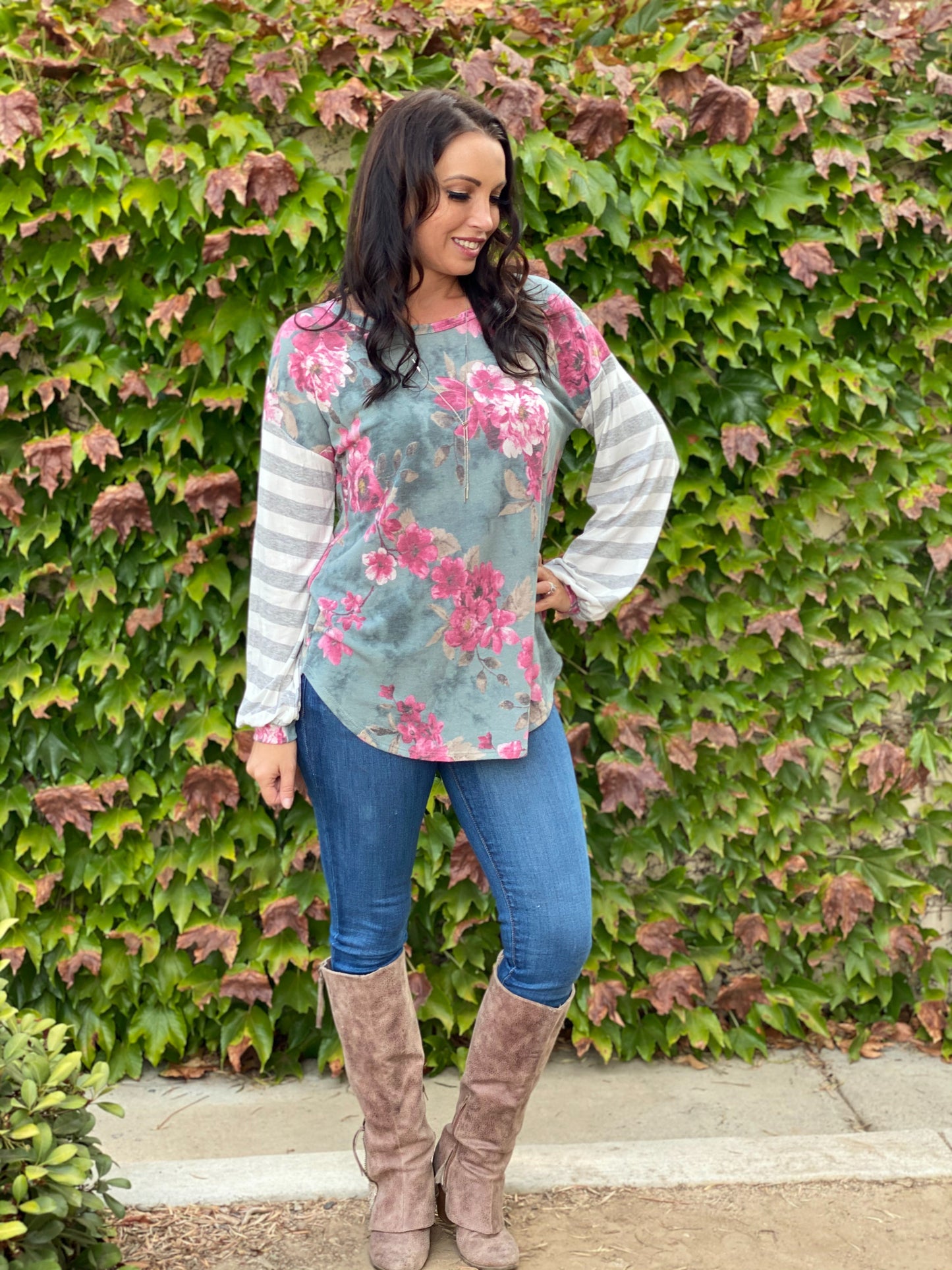 Essence of Nature Long Sleeve Top