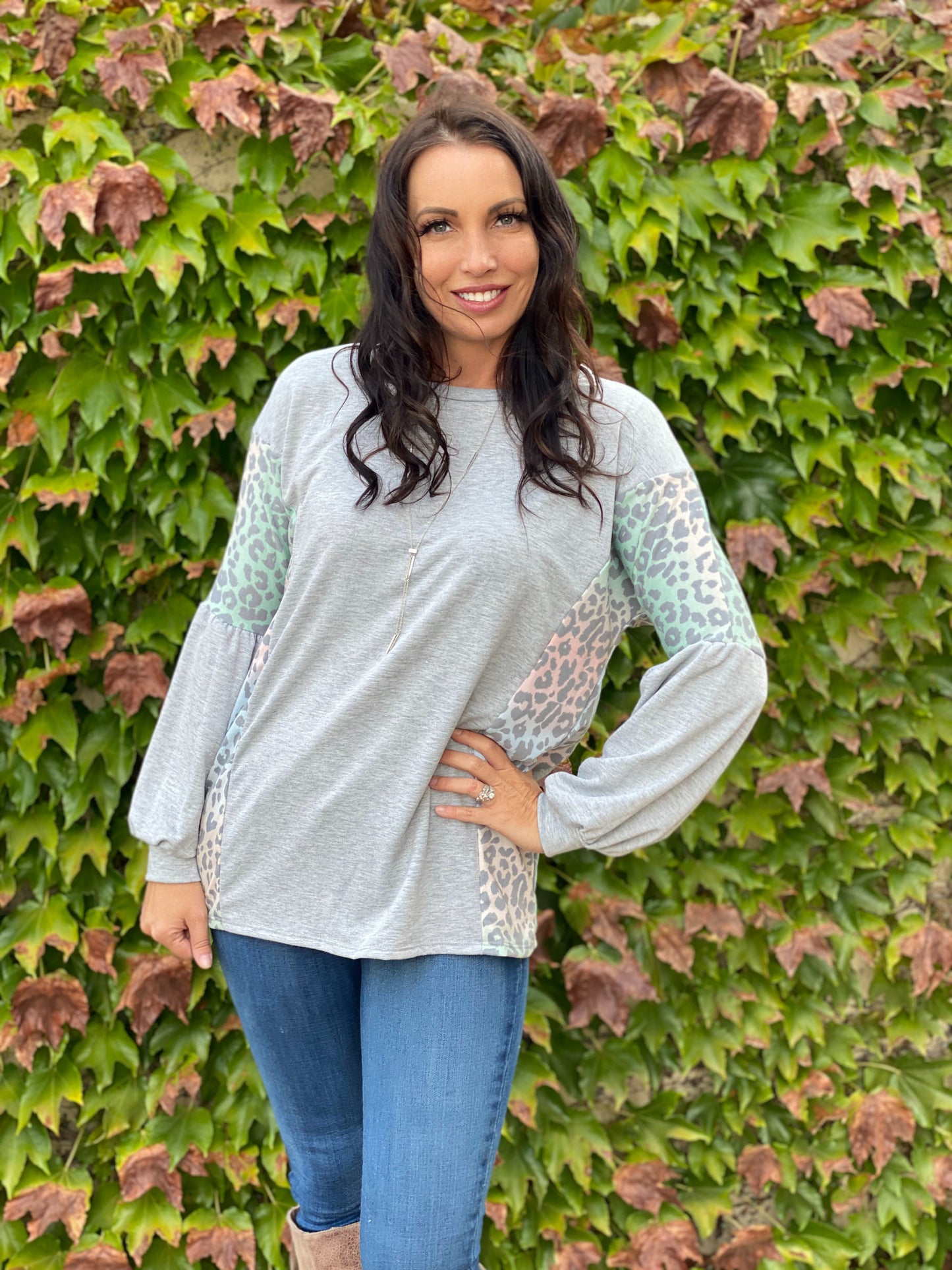 Silver Lining Long Sleeve Top