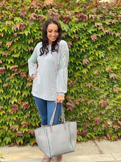 Silver Lining Long Sleeve Top