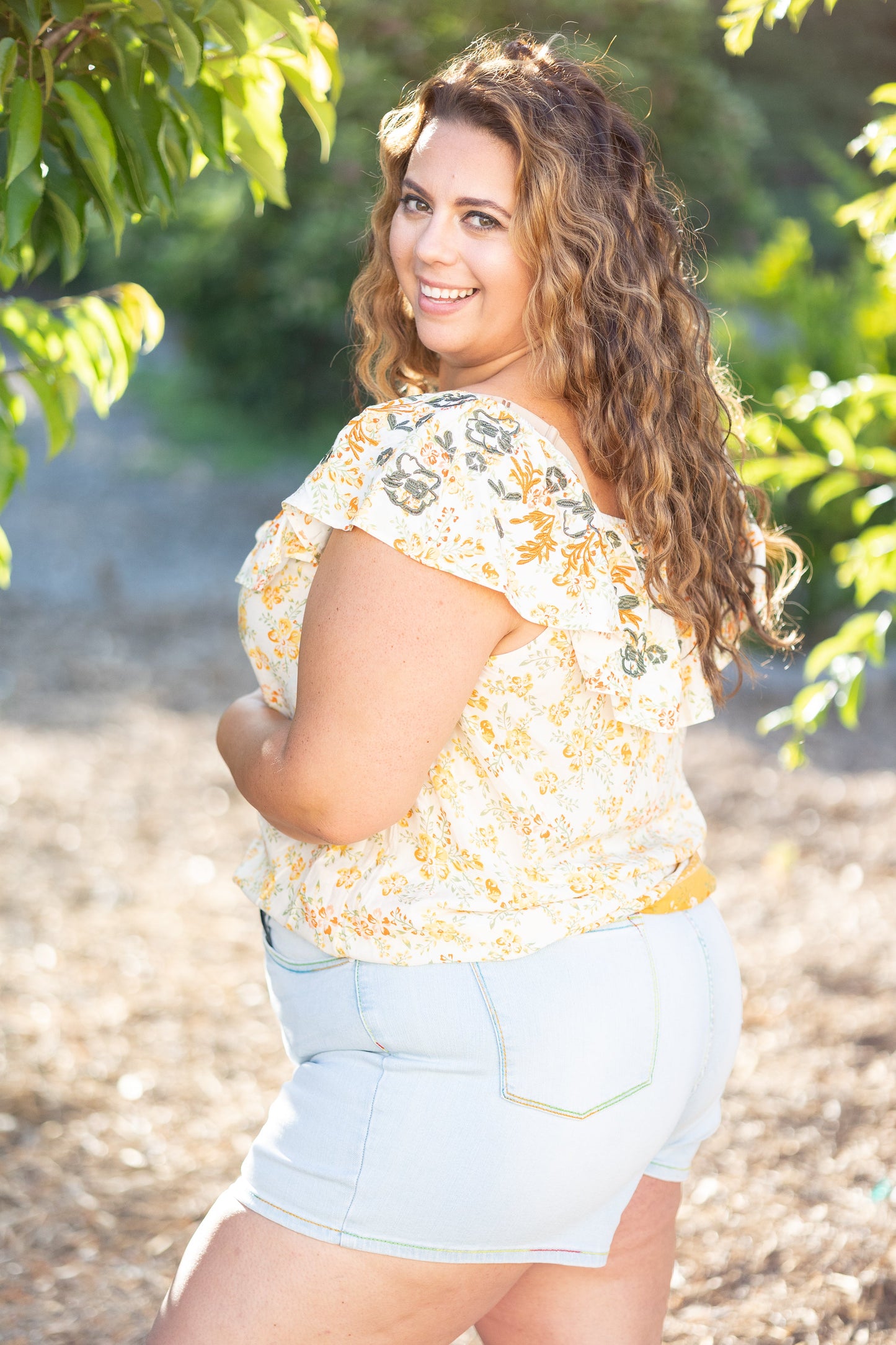 Bask In Your Beauty Embroidered Top