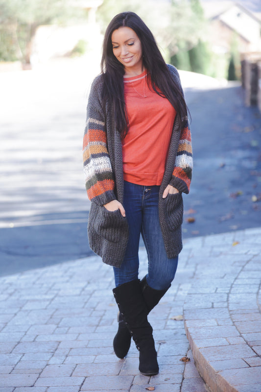 Cozy & Content Knit Cardigan