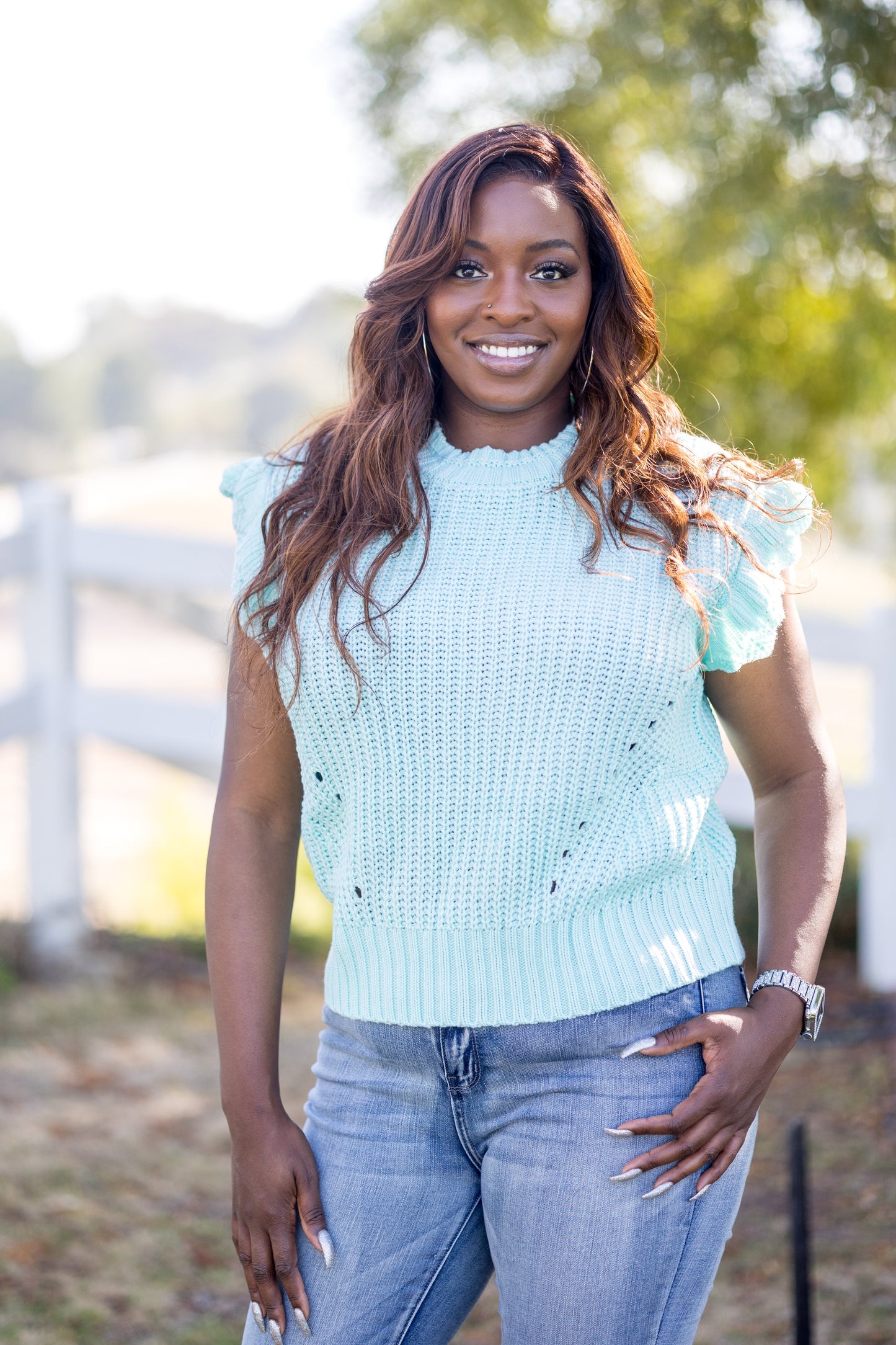 We're Mint To Be Sleeveless Top