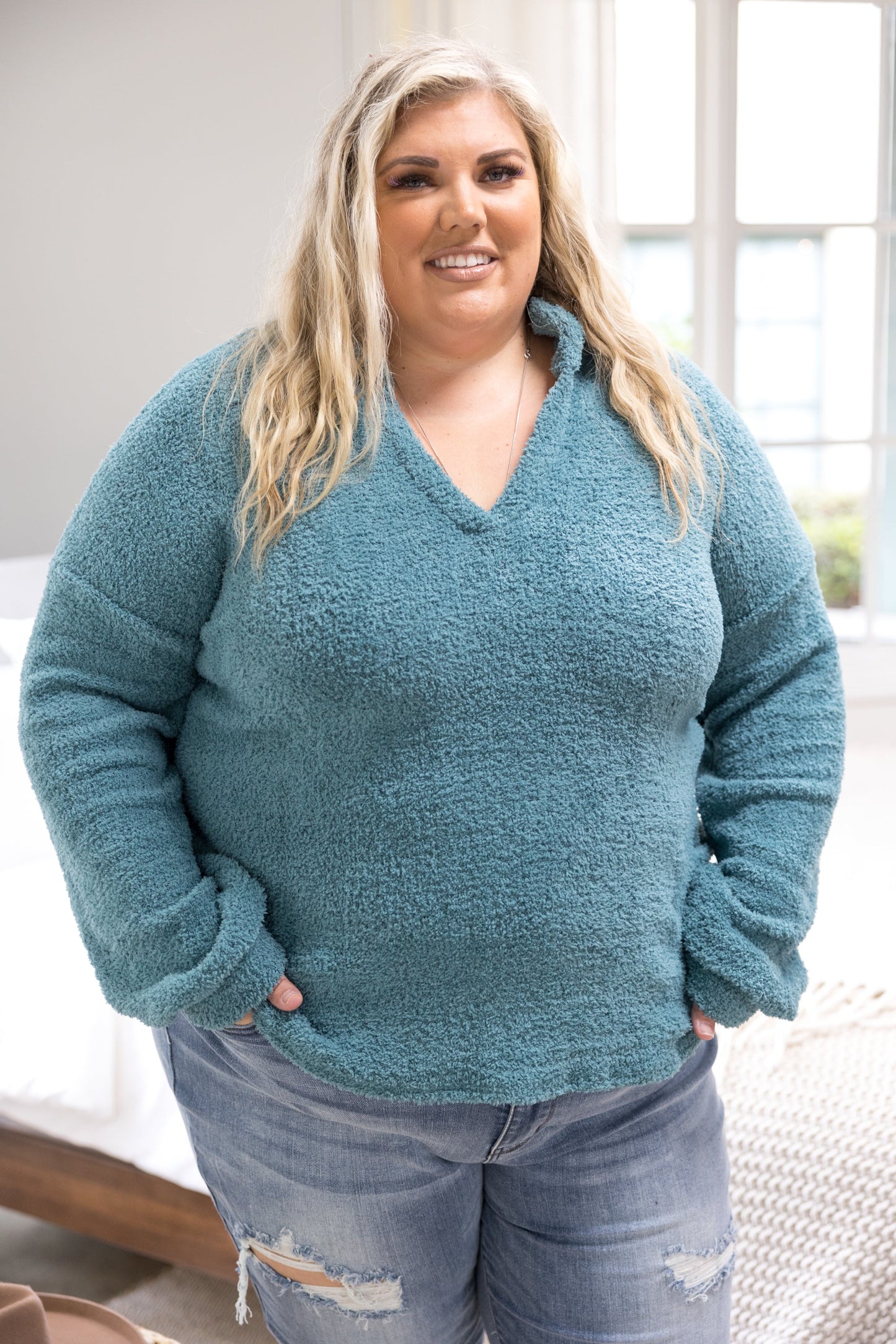 Teal Perfection Sweater