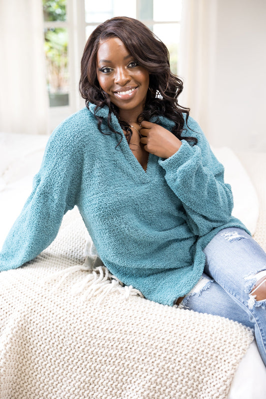 Teal Perfection Sweater