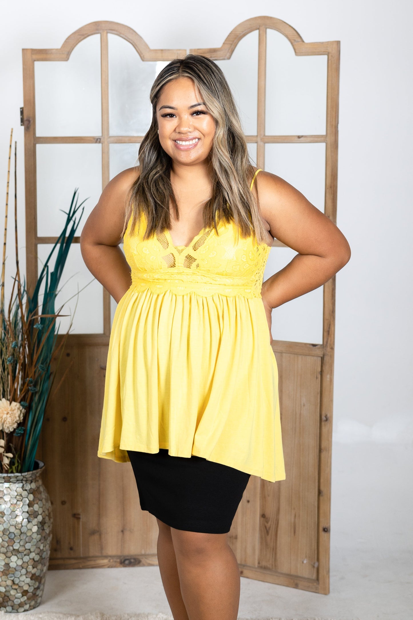 Complete Me Tunic - Yellow